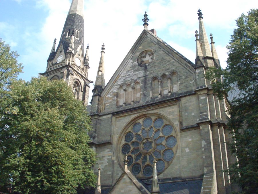 Radtour Berliner Mauerweg - St.-Sebastian-Kirche