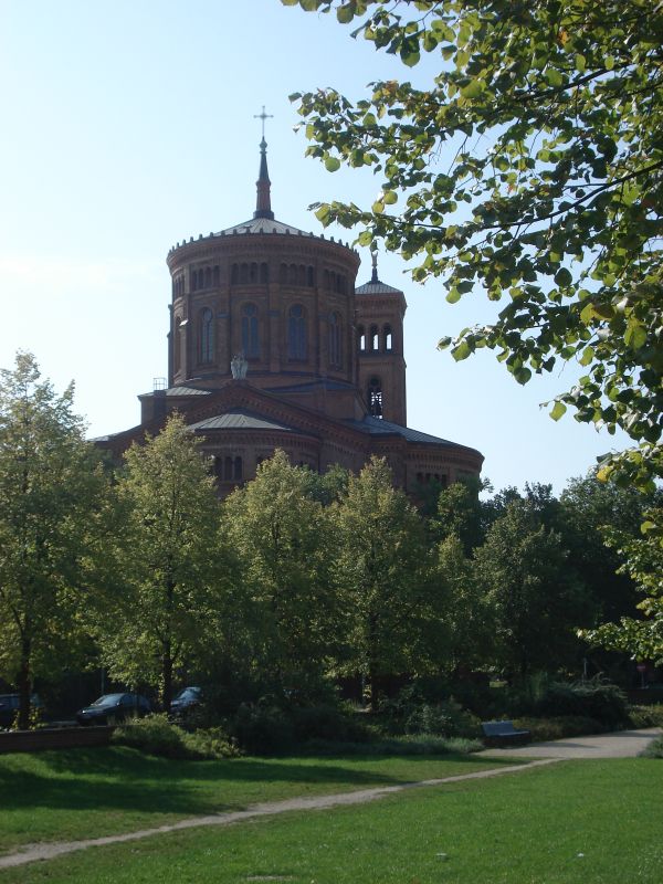 Radtour Berliner Mauerweg - St.-Thomas-Kirche