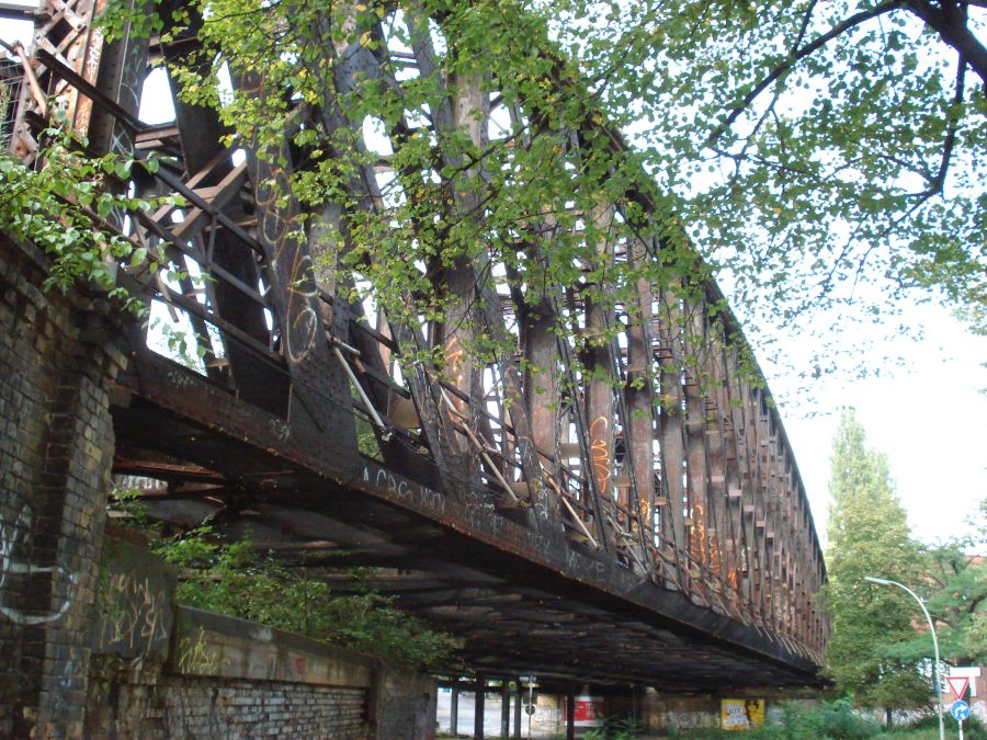 Radtour Berliner Mauerweg - Brücke