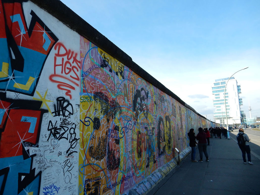 Radtour Berlin Friedrichshain - East Side Gallery