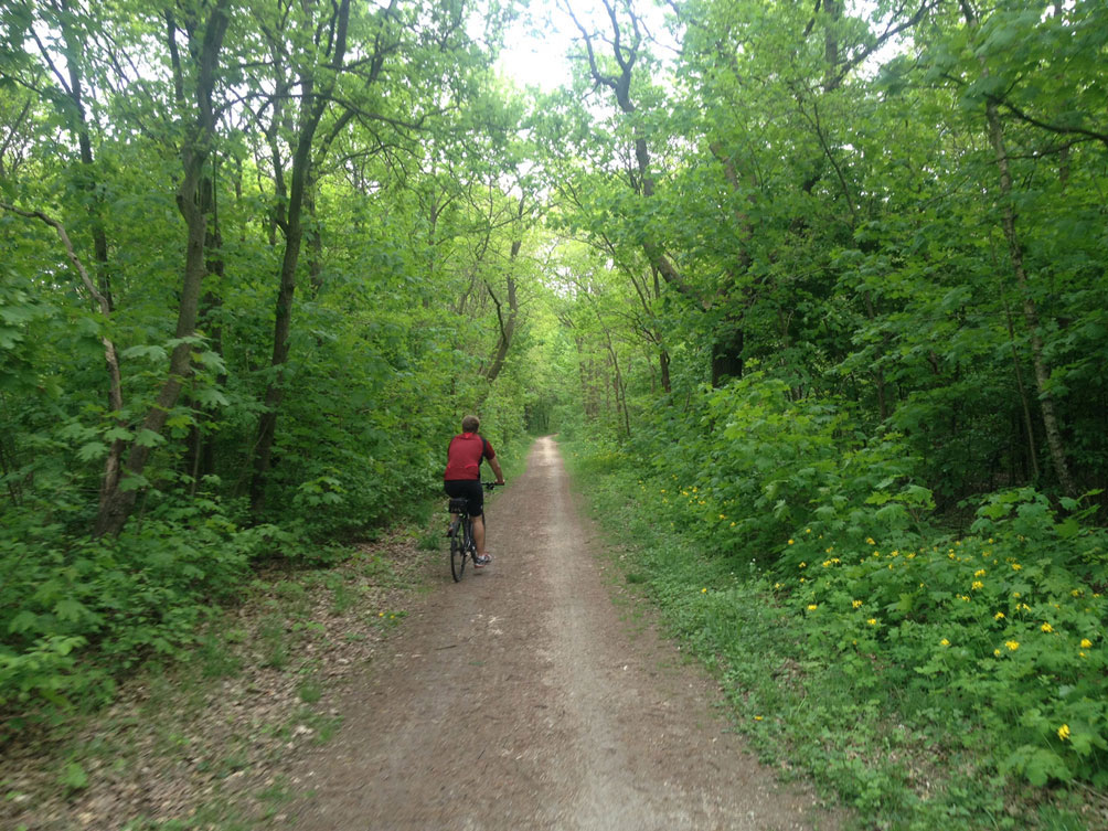 Radtour vom Treptower Park nach Köpenick