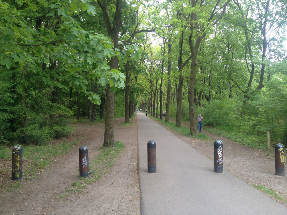 Radtour vom Treptower Park nach Köpenick