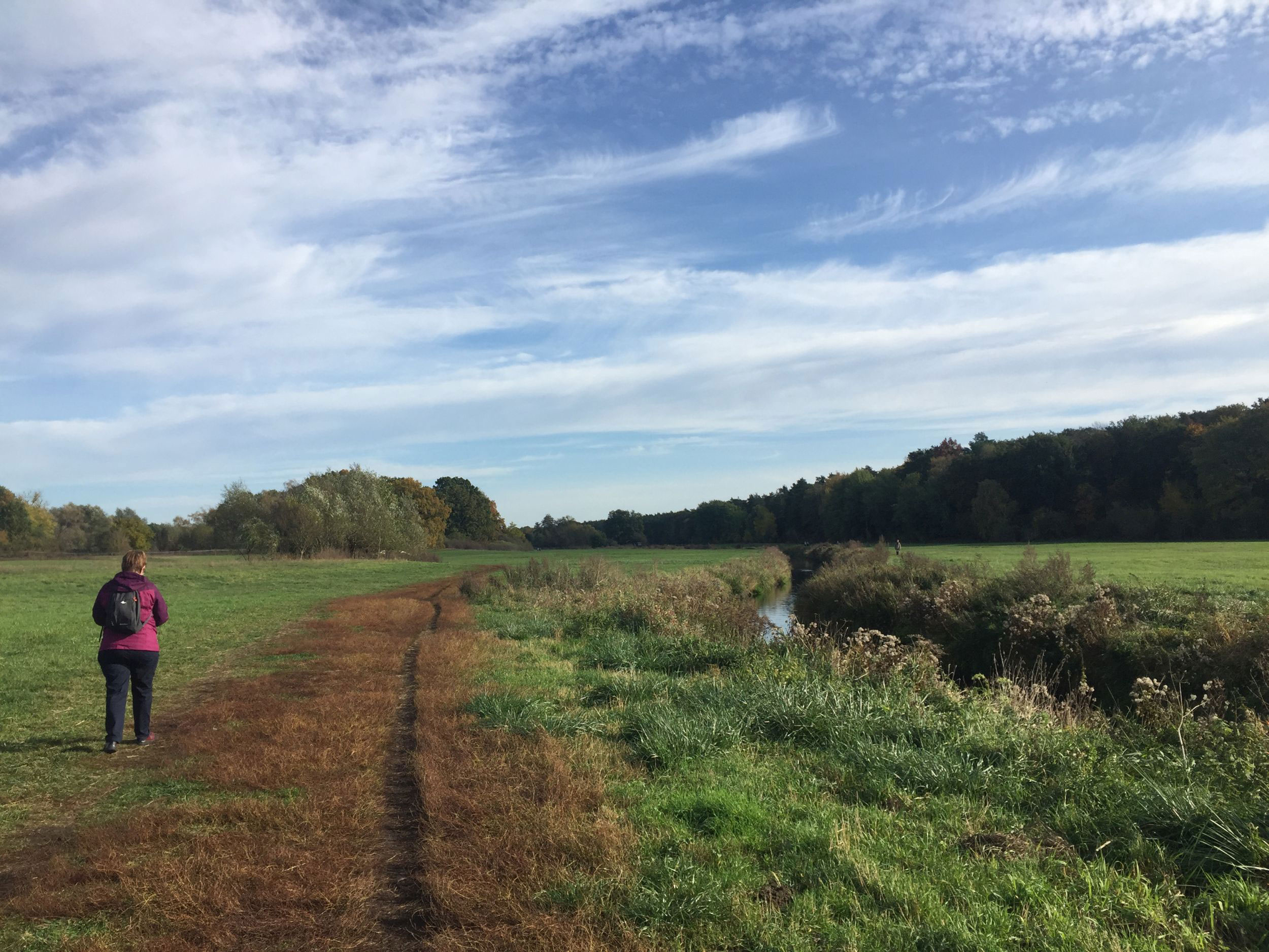 Wanderweg entlang der Erpe