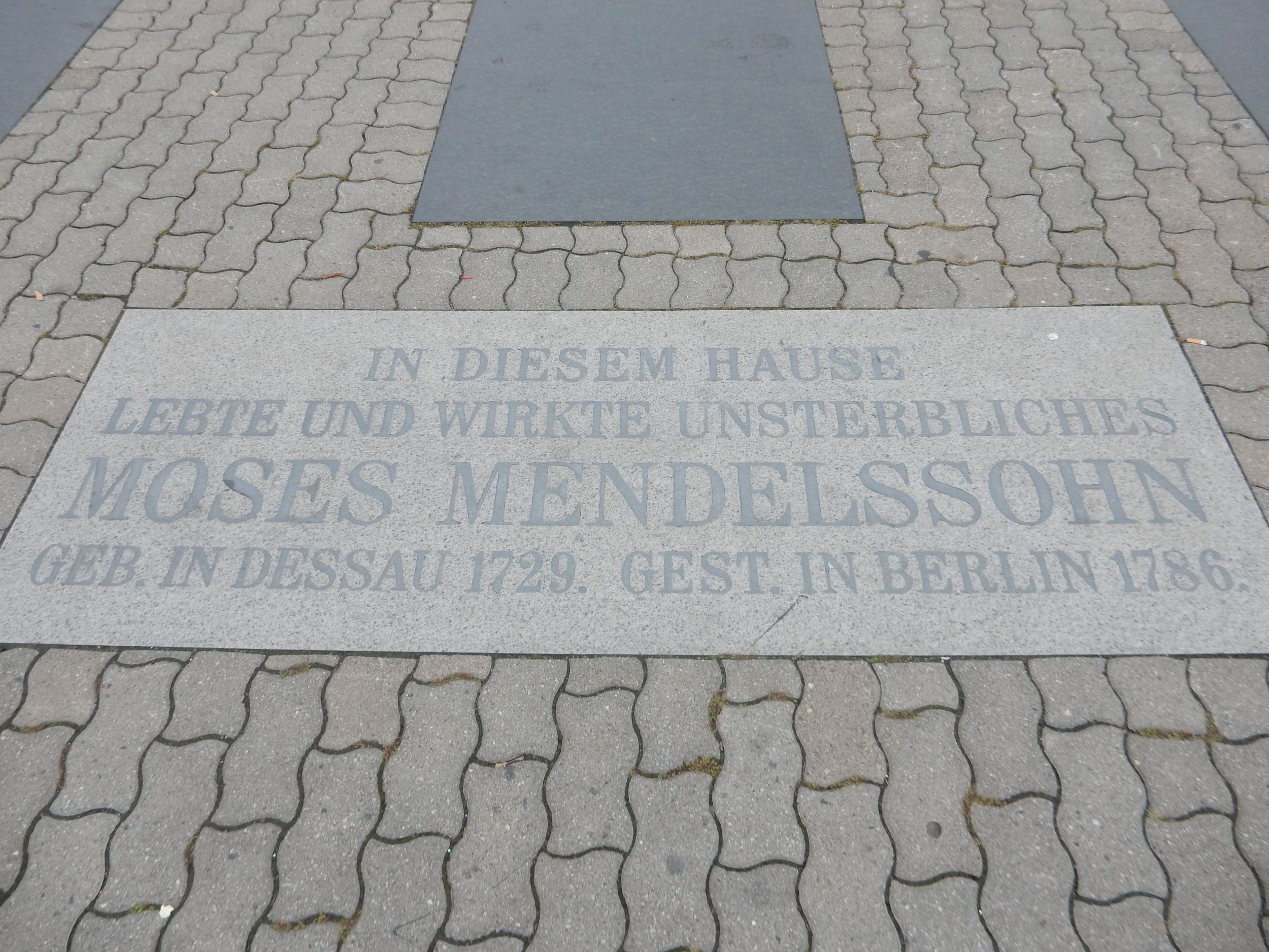 Mendelsohn Bartholdy Gedenktafel