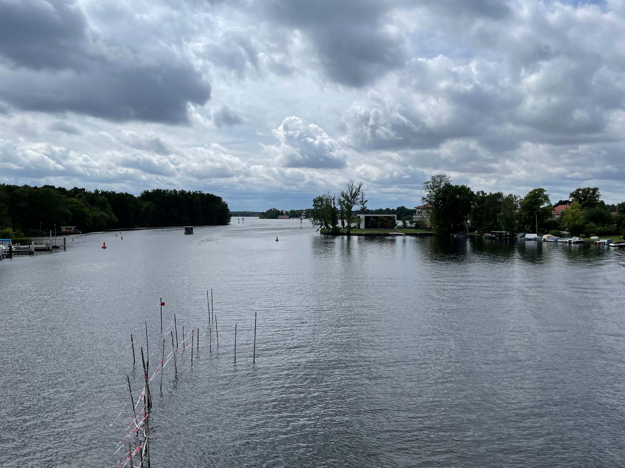 Schöne Ausblicke auf dem Dahme-Radweg