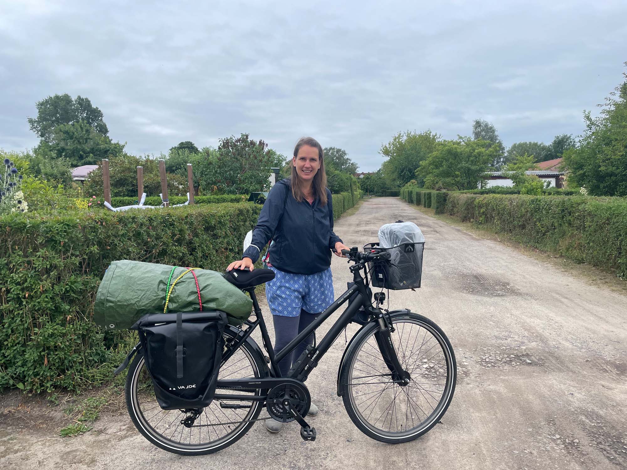 Los geht's auf den Dahme-Radweg